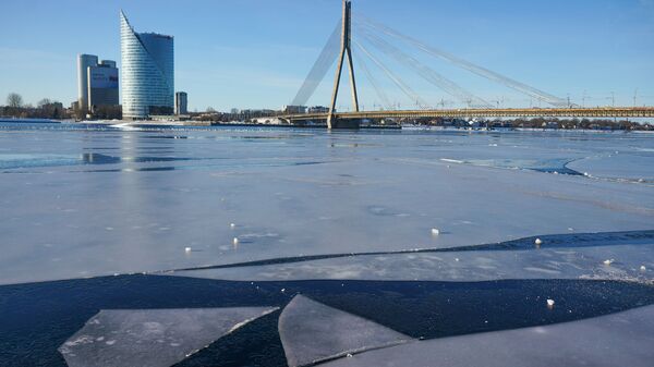  Лед на Даугаве - Sputnik Латвия