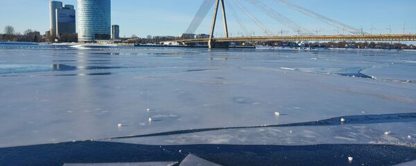 Лед на Даугаве Лед на Даугаве - Sputnik Латвия
