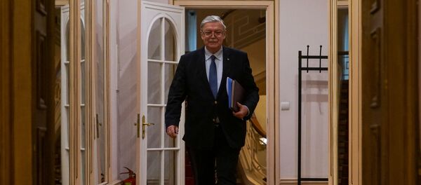 Пресс-конференция посла РФ в Латвии Евгения Лукьянова Пресс-конференция посла РФ в Латвии Евгения Лукьянова - Sputnik Латвия