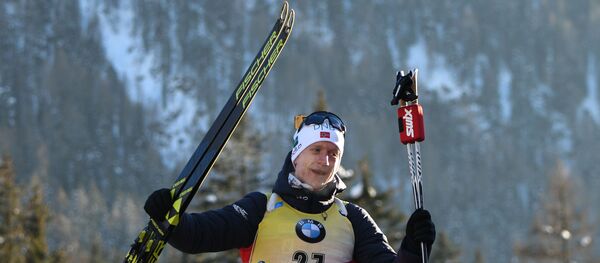Биатлон. VI этап Кубка мира. Мужчины. Спринт Биатлон. VI этап Кубка мира. Мужчины. Спринт - Sputnik Латвия