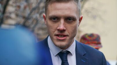 У здания Сейма прошел пикет Новой консервативной партии "За правовую Латвию!"