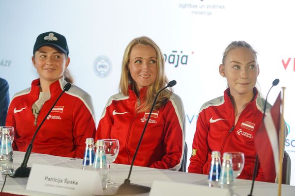 Немки пришлют в Ригу на Кубок Федерации боевой состав - Sputnik Латвия