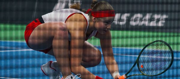 Второй день матча II Мировой группы розыгрыша Кубка Федерации между сборными Латвии и Словакии - Sputnik Латвия