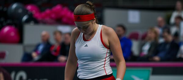 Второй день матча II Мировой группы розыгрыша Кубка Федерации между сборными Латвии и Словакии - Sputnik Латвия