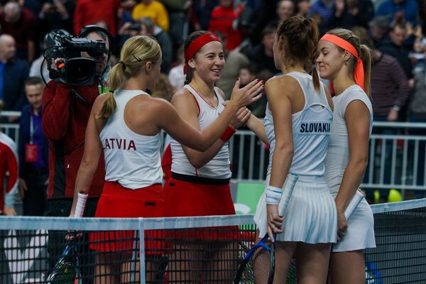 Fed Cup: сборная Латвии дальше встретится с Германией - Sputnik Латвия