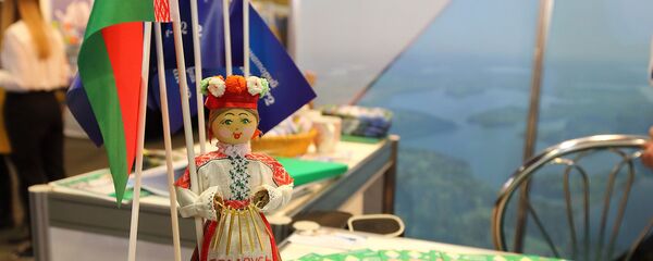 Стенд белорусских санаториев на выставке Balttour 2019 - Sputnik Латвия