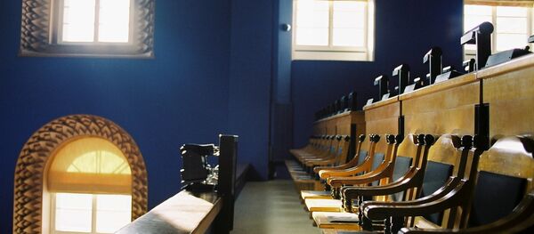 Igaunijas parlamenta sēžu zāle. Foto no arhīva - Sputnik Latvija