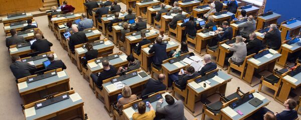 Зал заседаний Рийгикогу - Sputnik Latvija