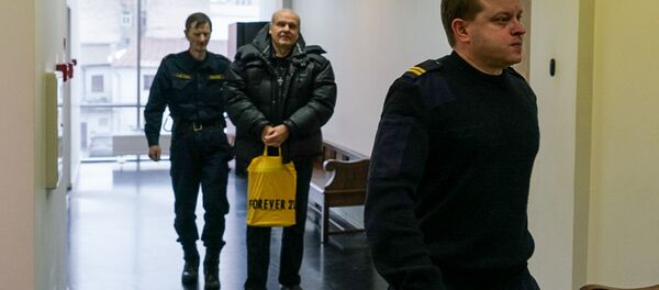 Пикет в защиту Олега Бурака у здания суда в Риге Пикет в защиту Олега Бурака у здания суда в Риге - Sputnik Latvija
