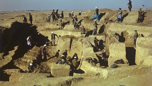 Раскопки совместной советско-афганской археологической экспедиции - Sputnik Латвия