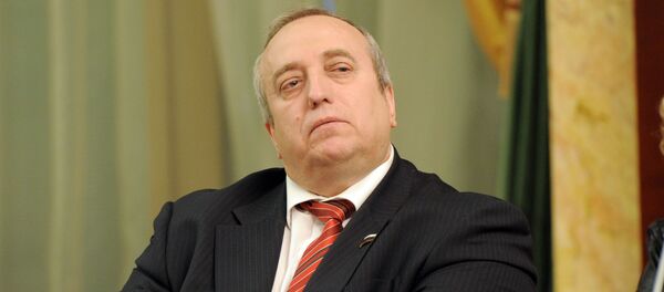 Вице-спикер Госдумы РФ Франц Клинцевич Вице-спикер Госдумы РФ Франц Клинцевич - Sputnik Latvija