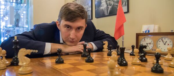 Международный гроссмейстер, чемпион мира по быстрым шахматам Сергей Карякин - Sputnik Латвия