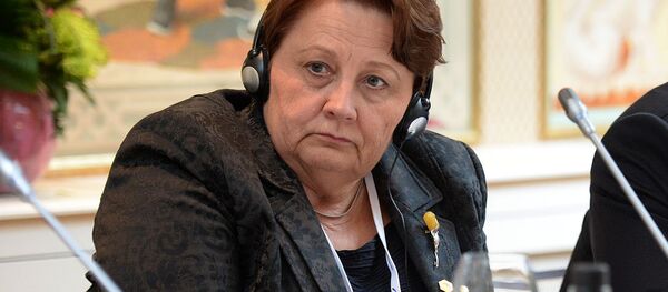 премьер-министр Латвии Лаймдота Страуюма премьер-министр Латвии Лаймдота Страуюма - Sputnik Латвия