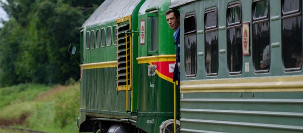 поезд в Латвии поезд в Латвии - Sputnik Latvija