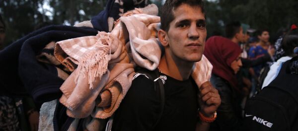 Bēgļi Eiropā. Foto no arhīva Bēgļi Eiropā. Foto no arhīva - Sputnik Latvija