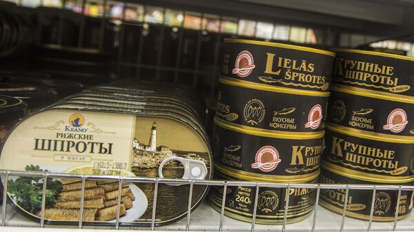 Рыбные консервы из Латвии - Sputnik Латвия