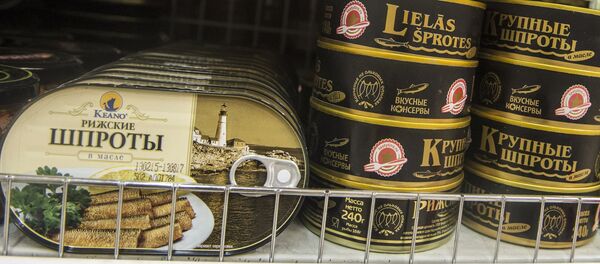 Рыбные консервы из Латвии - Sputnik Латвия