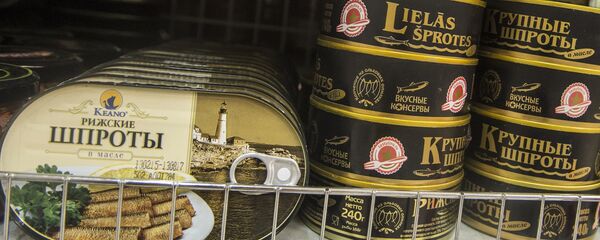 Рыбные консервы из Латвии - Sputnik Латвия