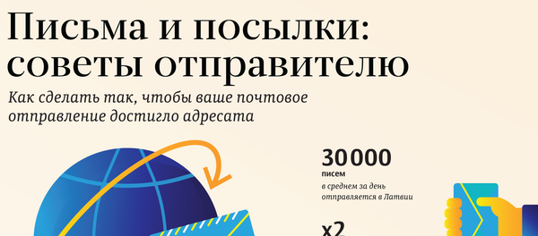 Письма и посылки: советы отправителю - Sputnik Латвия