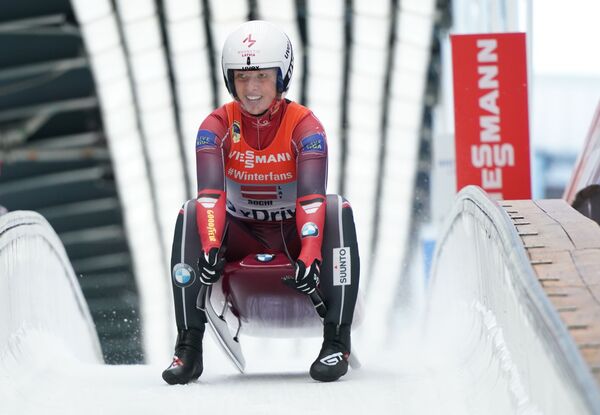 Латвийские саночники закончили сезон двумя подиумами - Sputnik Латвия