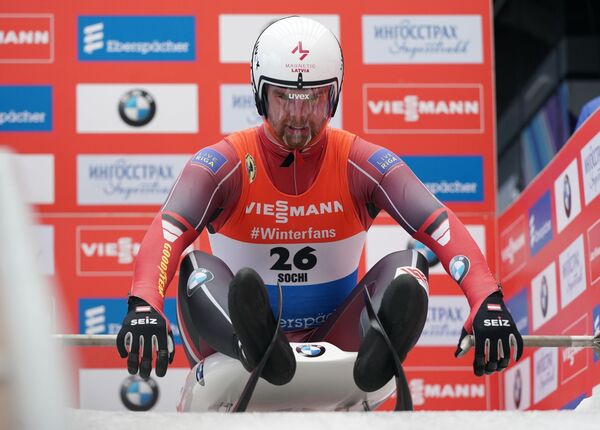 Латвийские саночники закончили сезон двумя подиумами - Sputnik Латвия