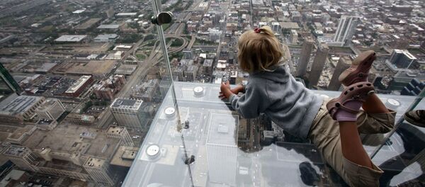 Смотровая площадка Skydeck ledge в Чикаго - Sputnik Латвия