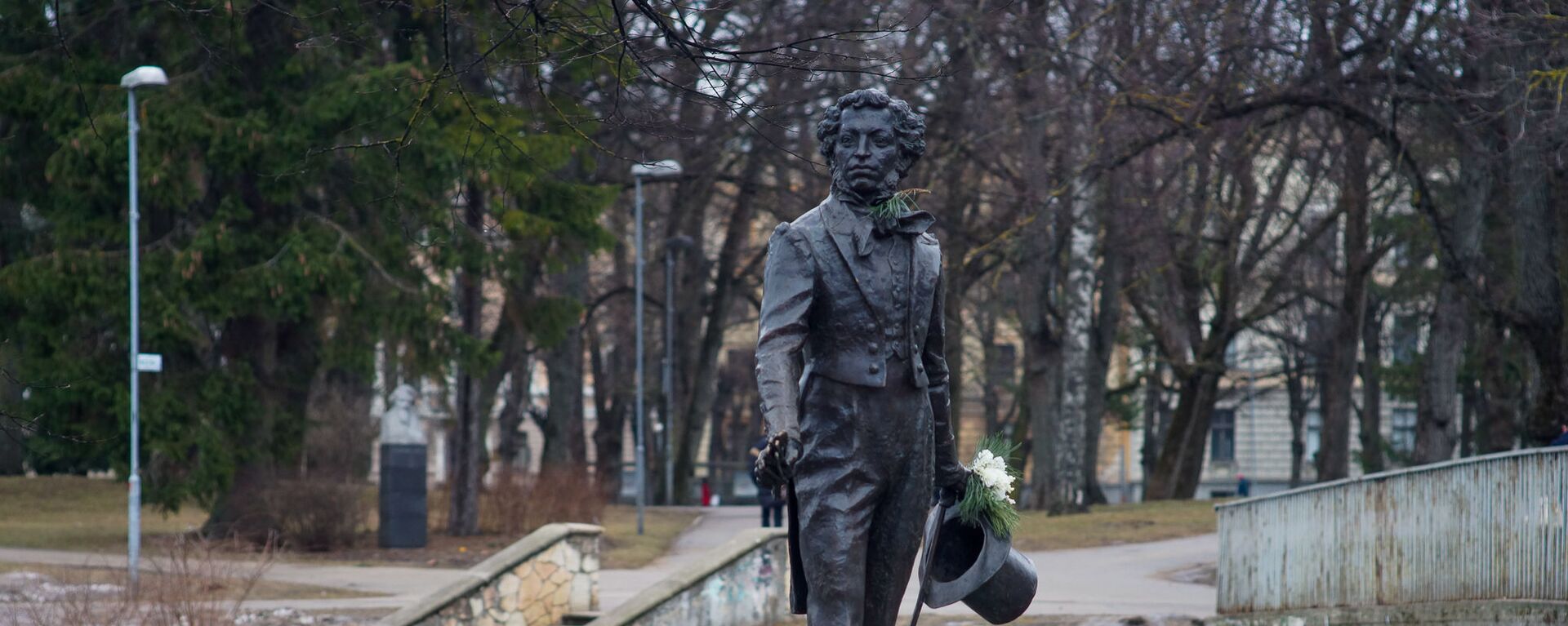 Памятник Александру Пушкину в Риге - Sputnik Латвия, 1920, 28.04.2023