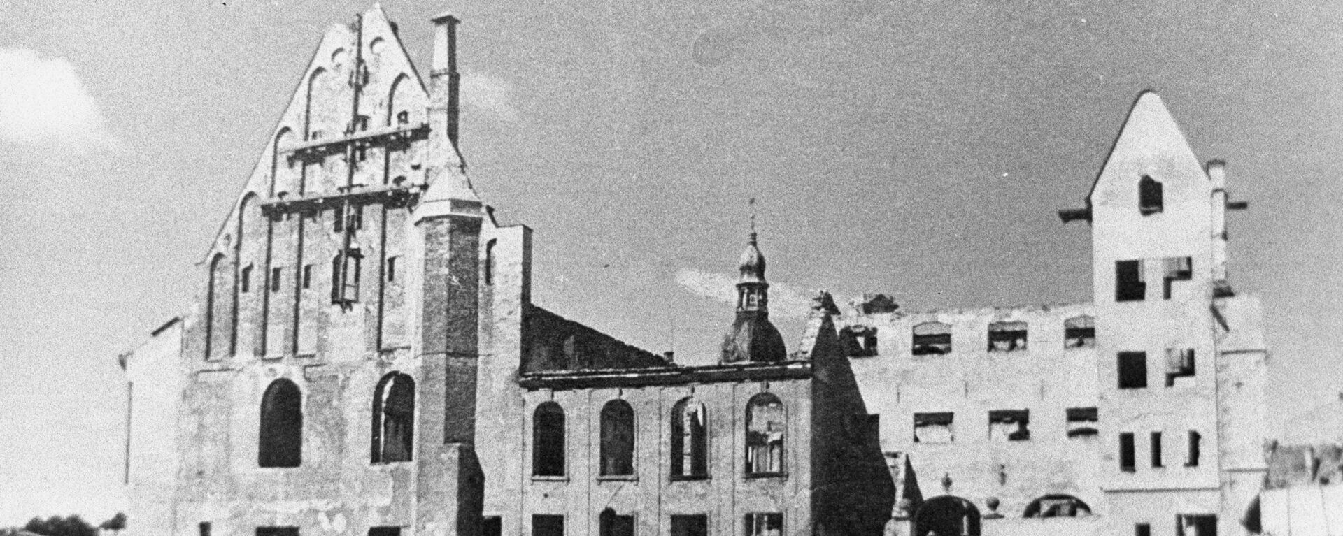 Дом Черноголовых сгорел в Риге 28 июня 1941 года в ходе военных действий - Sputnik Латвия, 1920, 21.06.2021