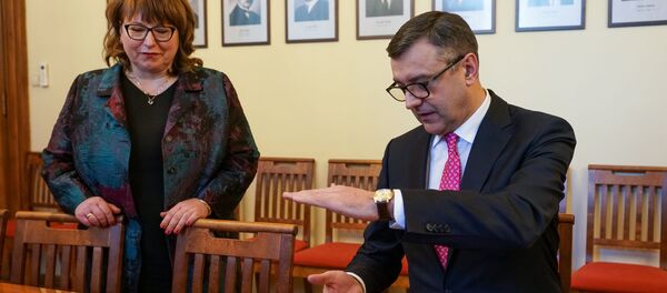 Министр финансов Янис Рейрс подал бюджет на 2019 год в Сейм - Sputnik Латвия