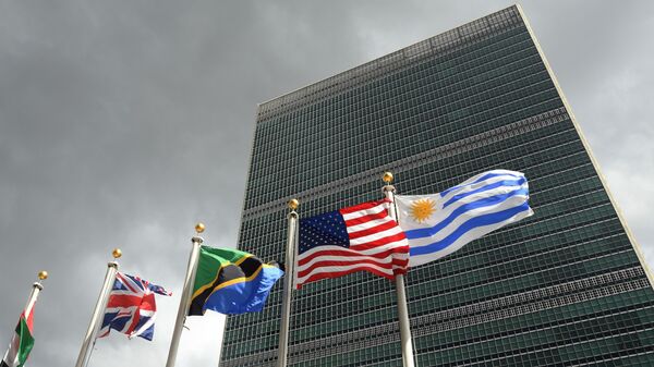 Штаб-квартира Организации Объединенных Наций в Нью-Йорке - Sputnik Латвия
