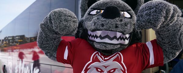 Волк - талисман сборной Латвии по футболу Волк - талисман сборной Латвии по футболу - Sputnik Латвия