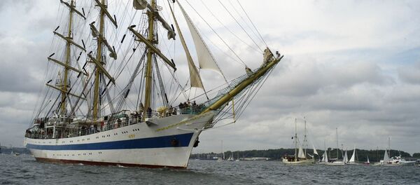 Парад парусных судов в рамках Кильской недели - Sputnik Латвия