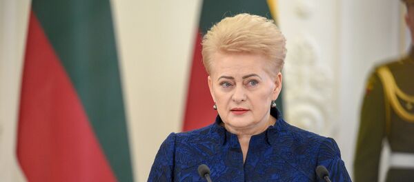 Президент Литвы Даля Грибаускайте, архивное фото - Sputnik Латвия