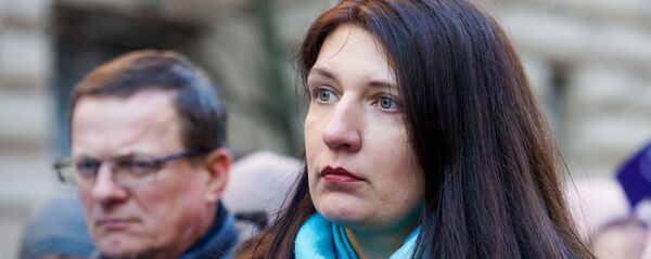 Председатель Латвийского профсоюза работников образования и науки Инга Ванага Председатель Латвийского профсоюза работников образования и науки Инга Ванага - Sputnik Latvija