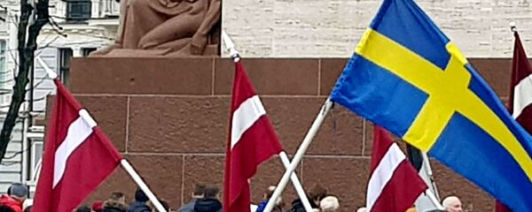 Шествие легионеров в Риге 16 марта 2019 - Sputnik Латвия