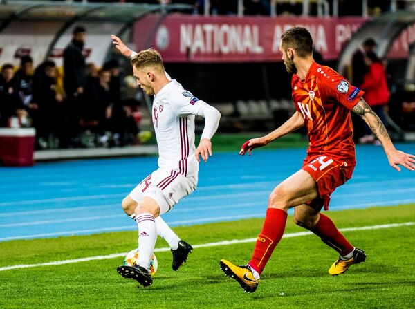 Сборная Латвии с новым тренером стартовала в отборе Евро-2020 - Sputnik Латвия