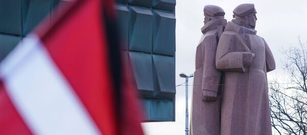 Памятник латышским стрелкам. - Sputnik Латвия