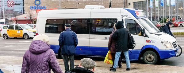 Рижский микроавтобус Рижский микроавтобус - Sputnik Latvija