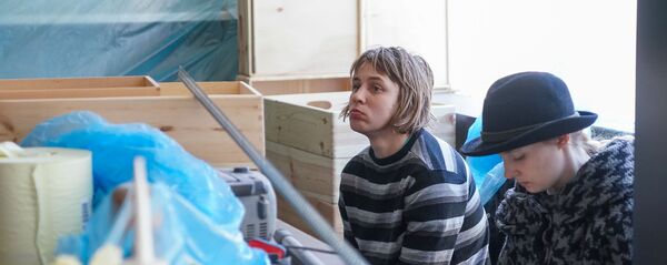 В помещениях Cafe RB во всю идет работа В помещениях Cafe RB во всю идет работа - Sputnik Latvija