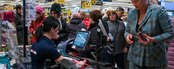 Самый большой в Латвии магазин сети Maxima XXX в Akropole - Sputnik Latvija