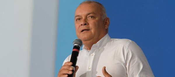 Informatīvās aģentūras Rossija segodņa ģenerāldirektors Dmitrijs Kiseļovs. Foto no arhīva Informatīvās aģentūras Rossija segodņa ģenerāldirektors Dmitrijs Kiseļovs. Foto no arhīva - Sputnik Latvija