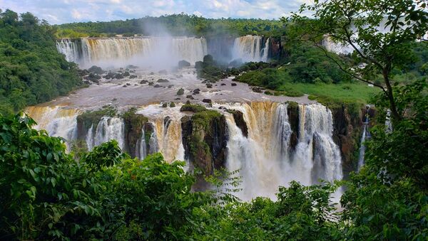 Водопады Игуасу, Бразилия/Аргентина - Sputnik Латвия