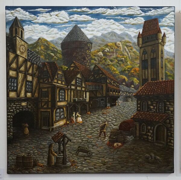 ИнтРига и ее весенние художницы: как эмоции оживают на холсте - Sputnik Латвия