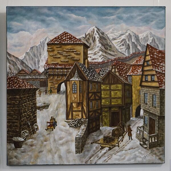 ИнтРига и ее весенние художницы: как эмоции оживают на холсте - Sputnik Латвия