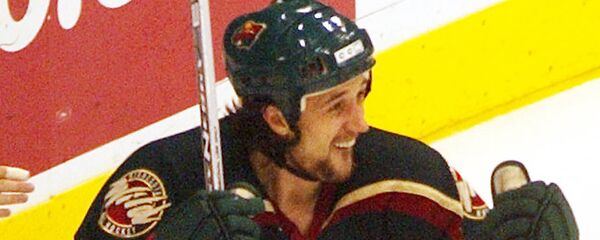 Нападающий Minnesota Wild Сергей Жолток Нападающий Minnesota Wild Сергей Жолток - Sputnik Латвия