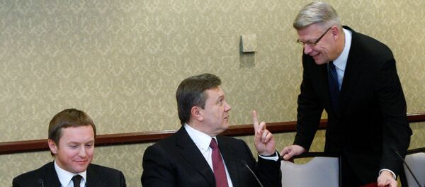 Валдис Затлерс и Виктор Янукович - Sputnik Латвия