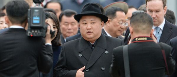 Лидер КНДР Ким Чен Ын прибыл во Владивосток Лидер КНДР Ким Чен Ын прибыл во Владивосток - Sputnik Latvija