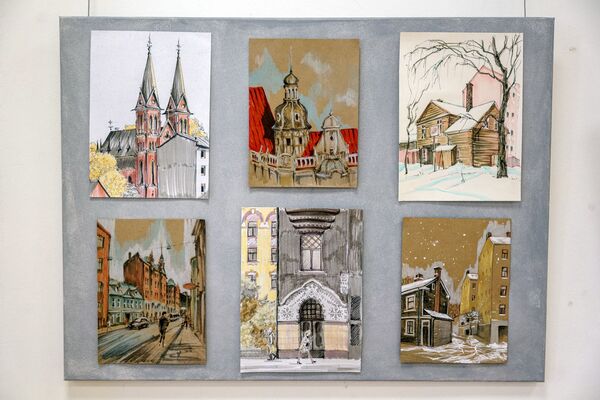 Латвия - почему? Латышская художница из Сибири ищет ответ в Риге - Sputnik Латвия