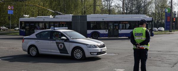 Закрыто движение по мосту на улице Деглава в Риге Закрыто движение по мосту на улице Деглава в Риге - Sputnik Латвия