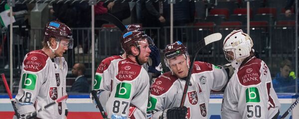 Контрольный матч по хоккею между сборными Латвии и России в Риге 24 апреля Контрольный матч по хоккею между сборными Латвии и России в Риге 24 апреля - Sputnik Латвия